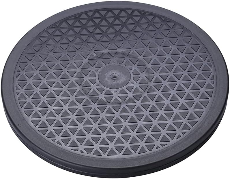 Aketek 12 Inch Heavy Duty Rotating Swivel Steel Ball Bearings Stand Monitor/TV/Turntable/Lazy
