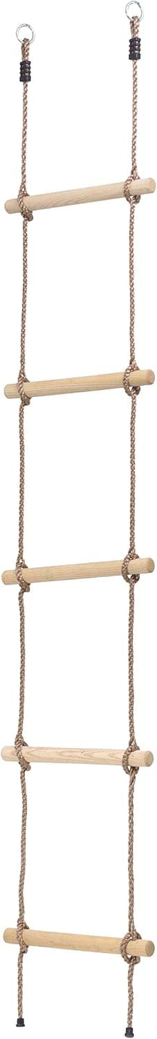 Climbing Rope Ladder for Kids, Tree House Ladder, Ninja Warrior Obstacle Course Attachment,Outdoor Playground Accessories, Jungle Gym Obstacle Slackline Training Equipment, Playground for Ultimate Fun