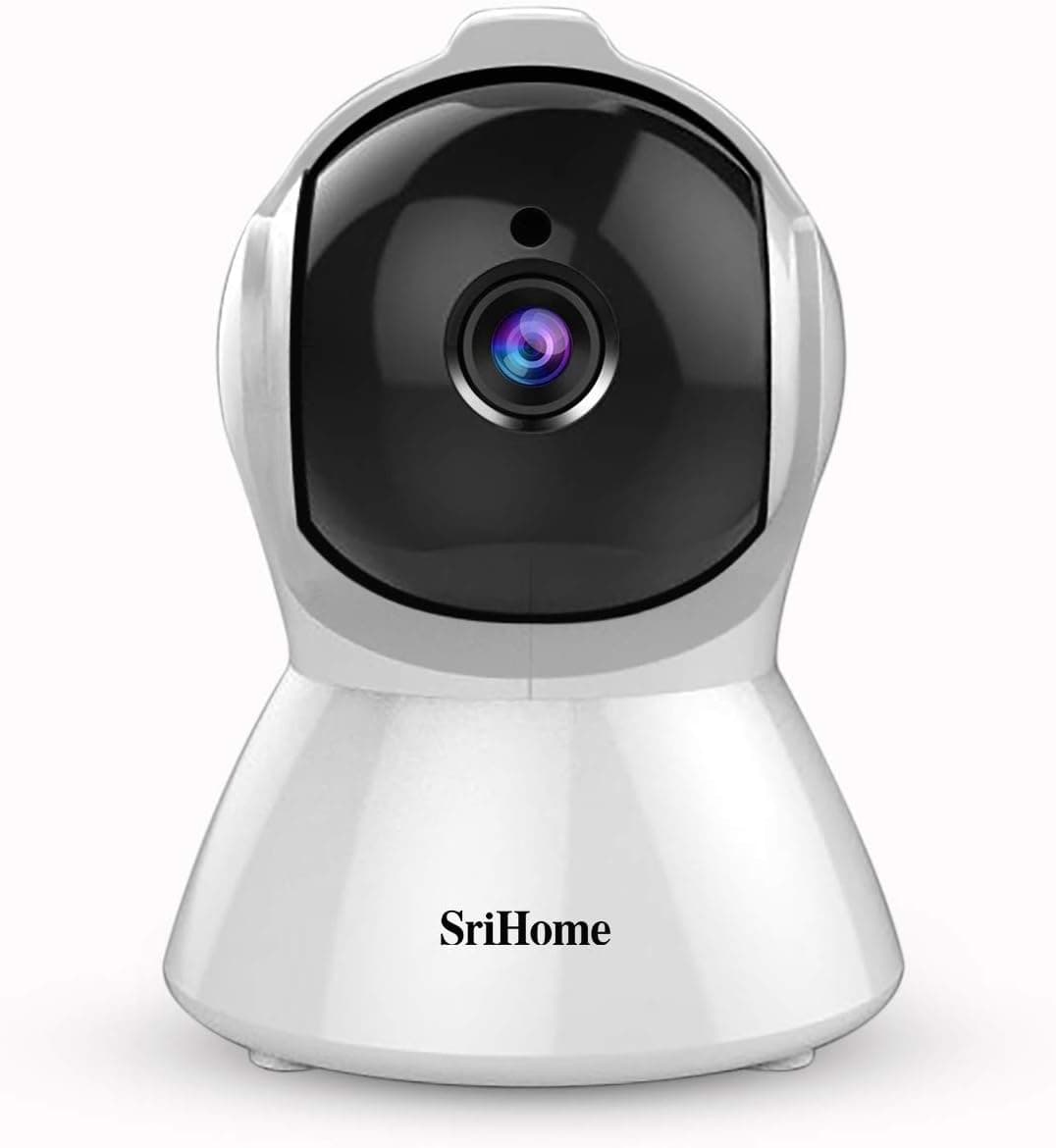 MVZKS SriHome 1080P WiFi Security Camera with Pan Tilt/2 Way Audio/Motion Detection/Night Vision/TF Card Baby Monitor Surveillance IP Camera(SH025)