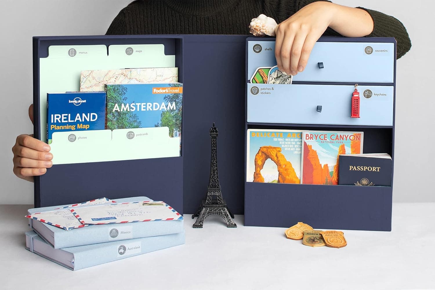 Savor | Travel and Adventure All-in-One Organizer | One Convenient Home to Keep Your Travel and Adventure Keepsakes, Disney Mementos, Guides, Maps, Photos, Badges and Souvenirs Safe and Organized