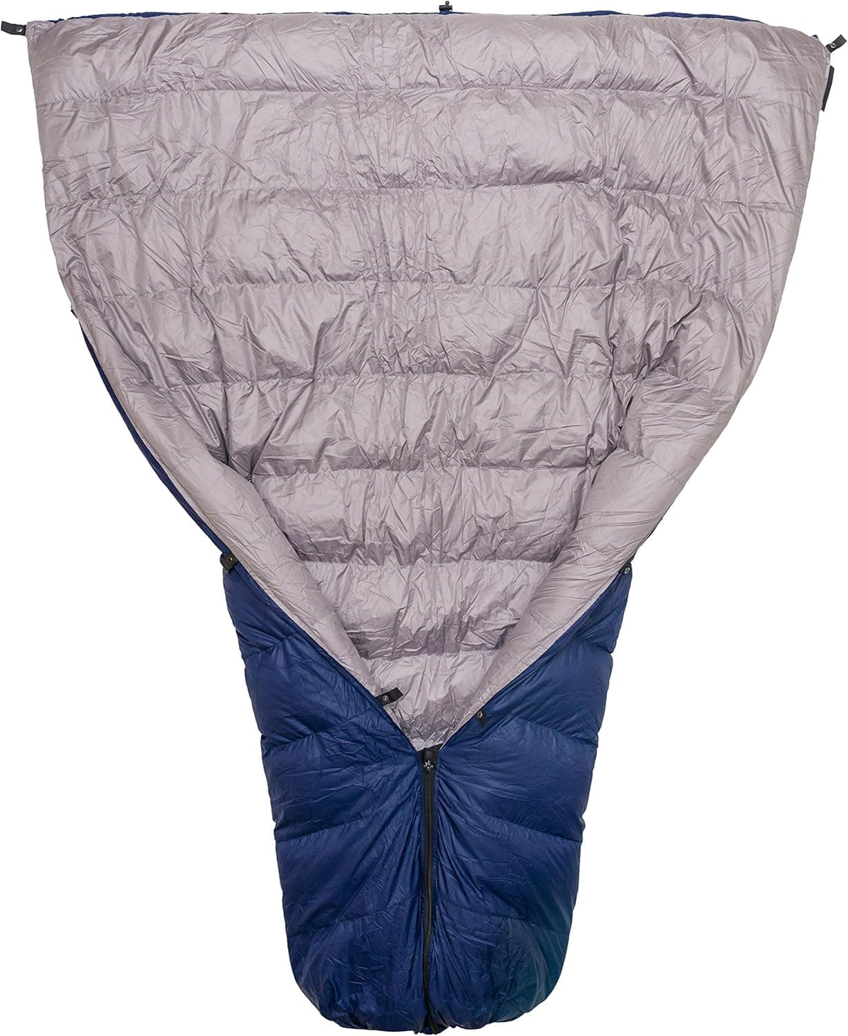 Thermodown 30 Degree Down Sleeping Quilt - Ultralight 3 Season Quilt - Perfect for Backcountry Camping, Backpacking and Hammocks (Long)