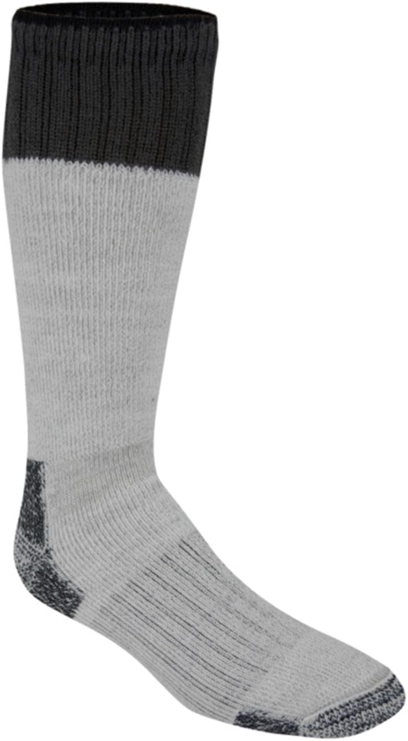 WigWam Field Boot Sock, X-Sock Size:10-13/Shoe Size: 6-12, Dark Grey