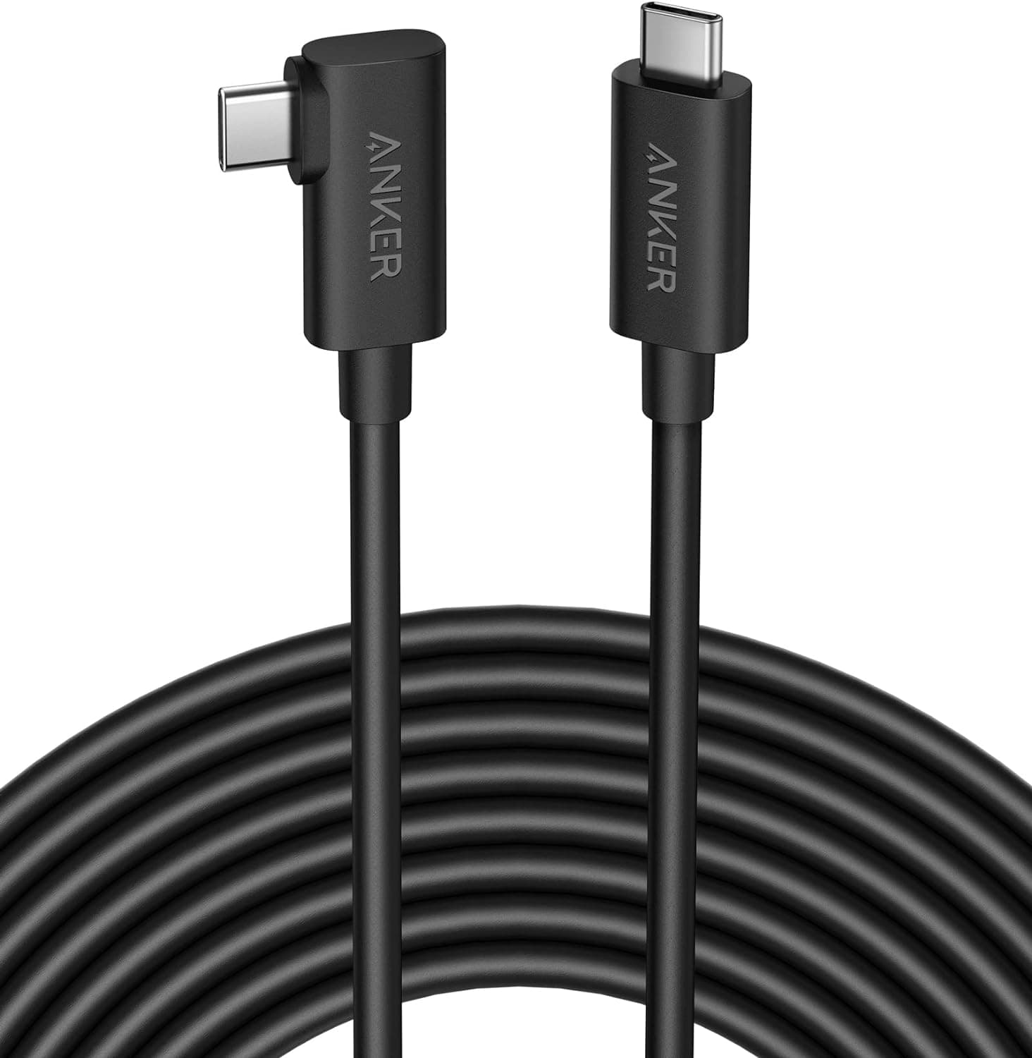 Anker 712 USB-C to USB-C Cable (16 ft Fiber Optic), 10 Gbps High-Speed Data Transfer USB-C Charging Cord Compatible for Oculus Quest 2 VR Headset and USB-C Port Gaming PC