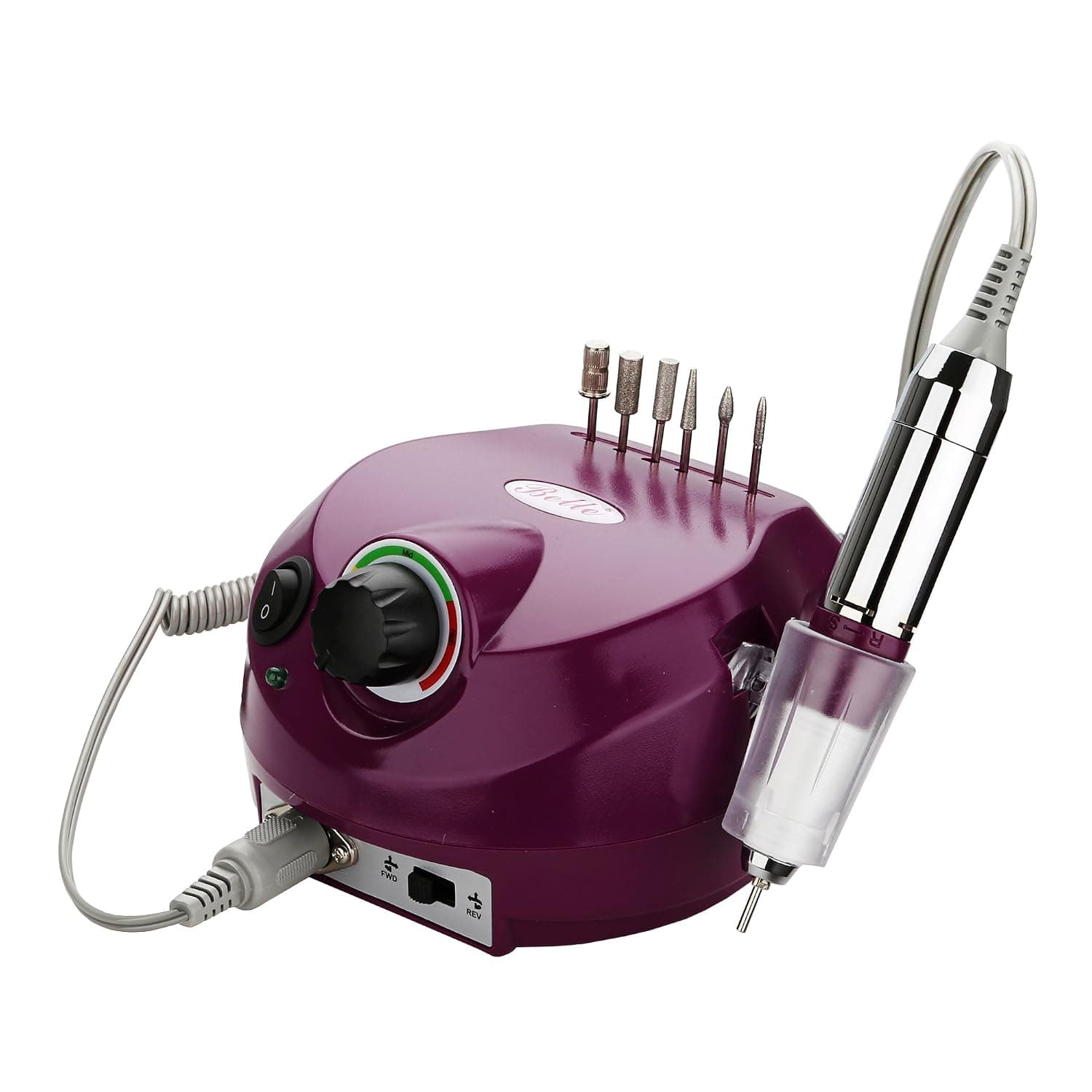 Belle Electric Nail Drill Professional 30000RPM Nail Drill Machine Nail File Manicure Drill E File Nail Drill Set for Acrylic Gel Nails