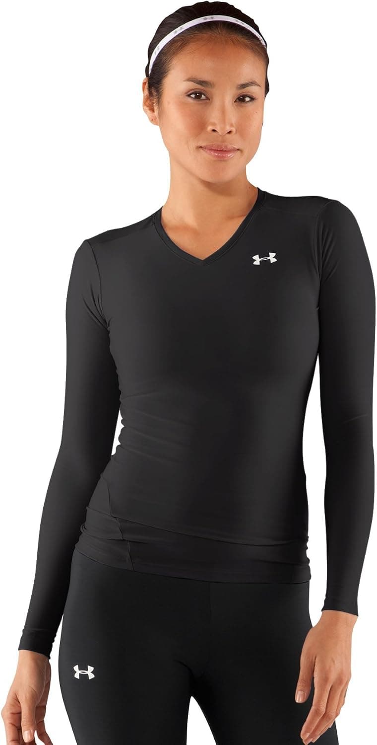 Under Armour Heat Gear Long Sleeve Frequency Tee Womens
