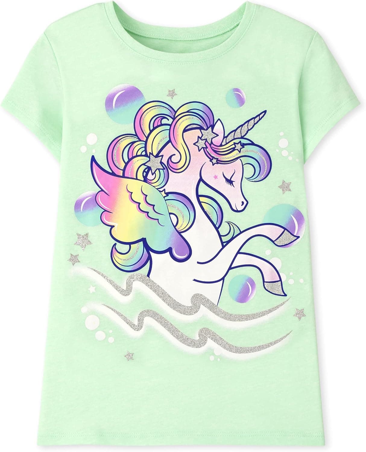 The Children's Place Girls Short Sleeve Graphic T-Shirt