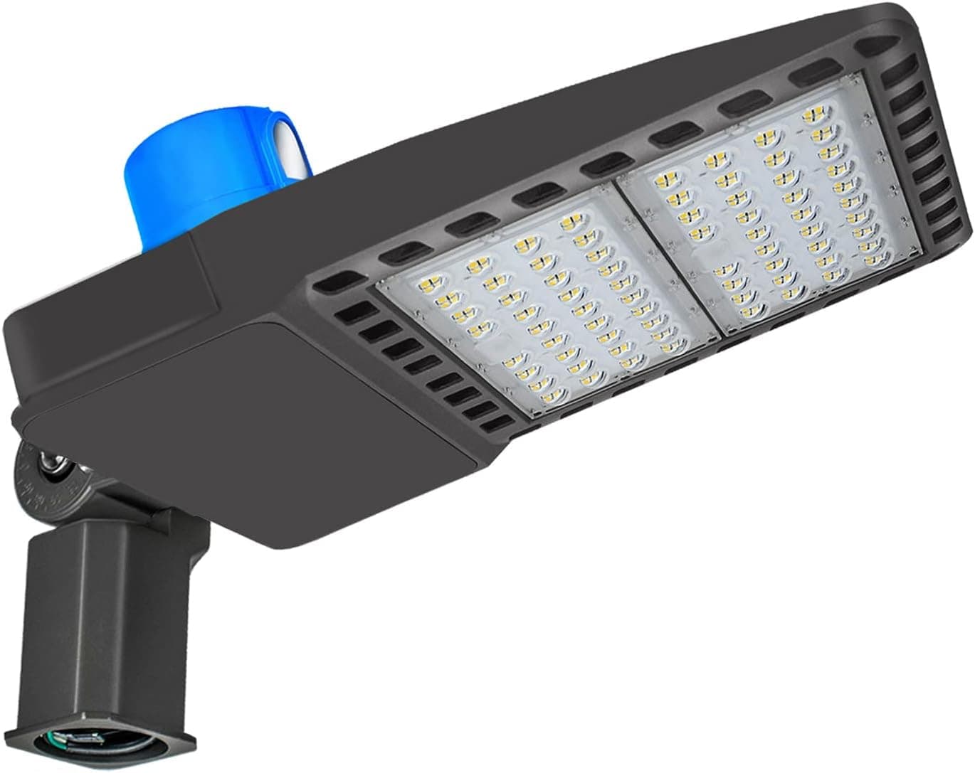 Britelumen 300W LED Parking Lot Lights,IP65 Waterproof,Dusk to Dawn Photocell,39000LM,5500K,LED Street Lights,LED Pole Lights,110-277V for Outdoor Commercial Lighting(300W Slip Fit)
