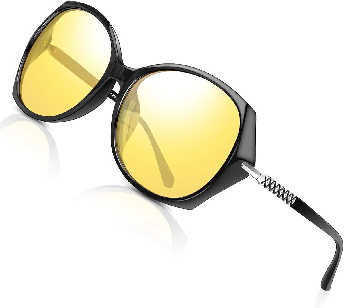 DADA-PRO Night Driving Glasses for Women, Anti Glare Polarized Clear Night Vision Glasses