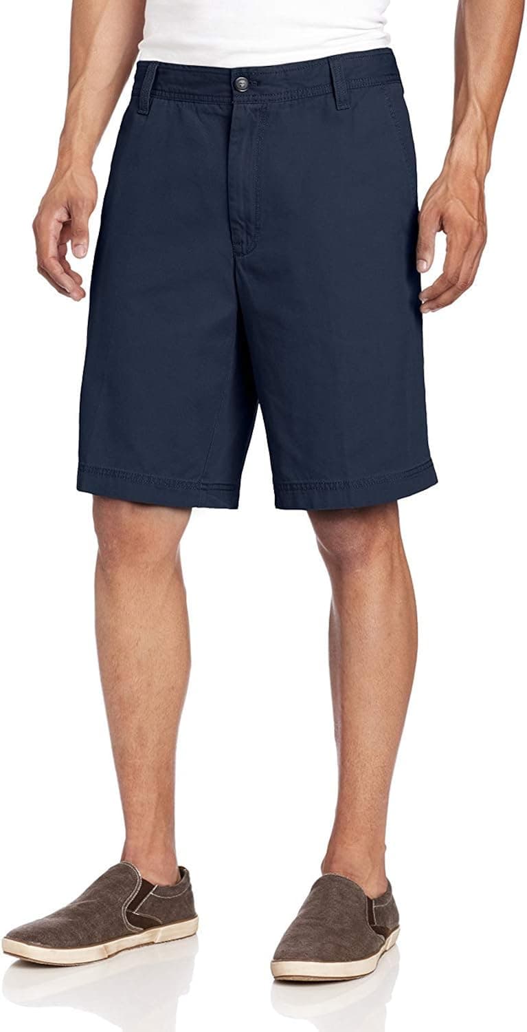 IZOD Men's Saltwater 10.5" Flat Front Chino Short