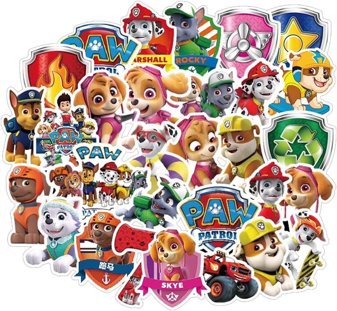 Cartoon Stickers 50PCS Cute Animal Stickers ，Best Gifts for Kids Boys Girls Adults Water Bottles Laptop Computer Skateboard Guitar Decor
