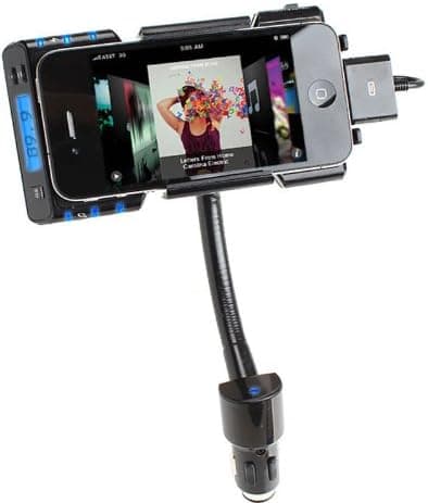 GOgroove FlexSMART i All-in-One Car Kit - Cradle Mount System / FM Transmitter / Charger for Apple iPhone 4S , 4 , 3GS , 3G / iPod Touch , Classic (All Generations)