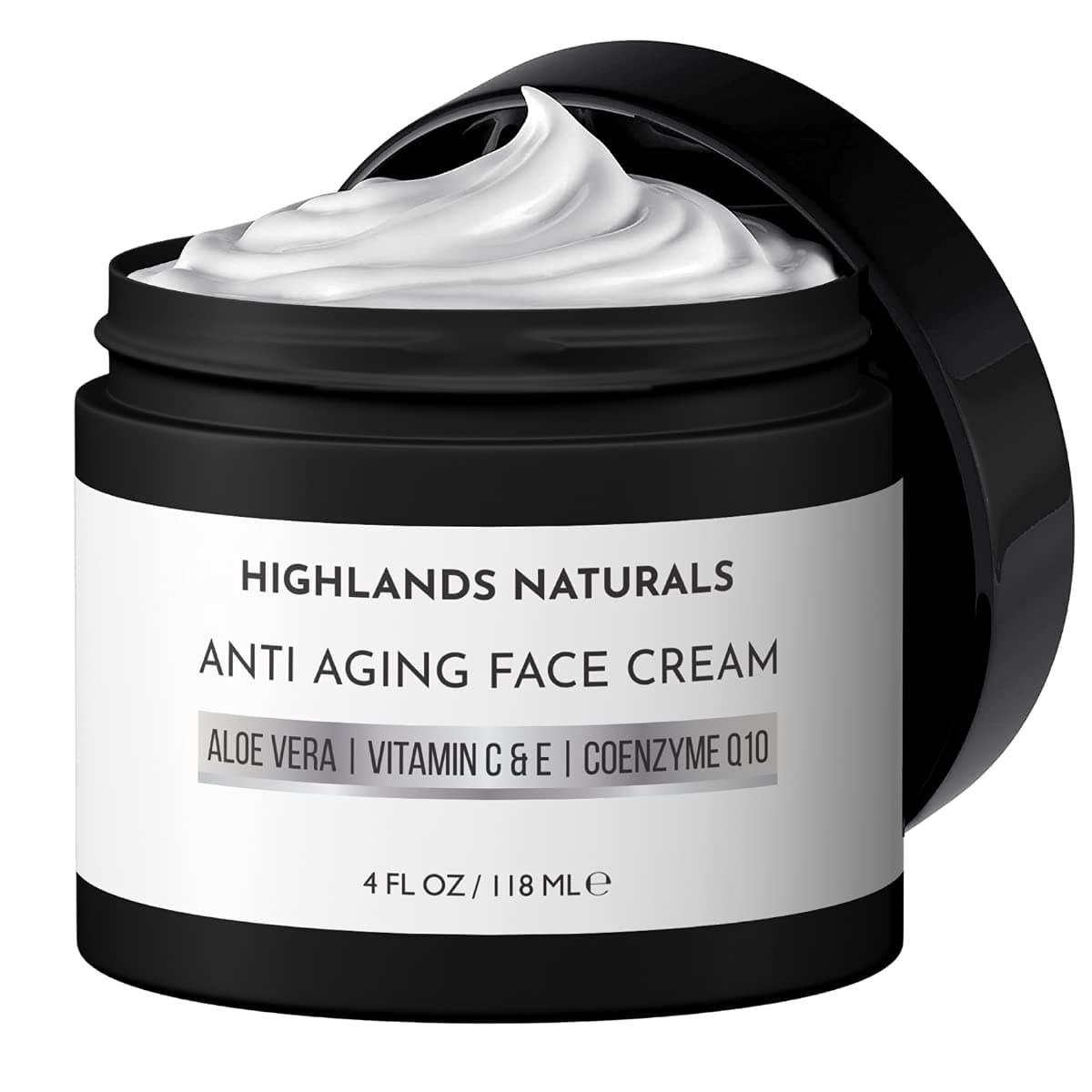 Anti Aging Face Cream for Men - Anti Wrinkle Face Moisturizer and Facial Lotion - Advanced Skin Care for Younger Looking Skin - Hydrates, Firms and Revitalizes - Natural & Organic, 4 oz, Unscented