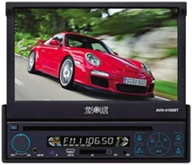 Absolute AVH-4100BT 7-Inch In-Dash Touch Screen DVD Multimedia Player with Built-in Bluetooth and Analog TV Tuner SD Card Slot/USB