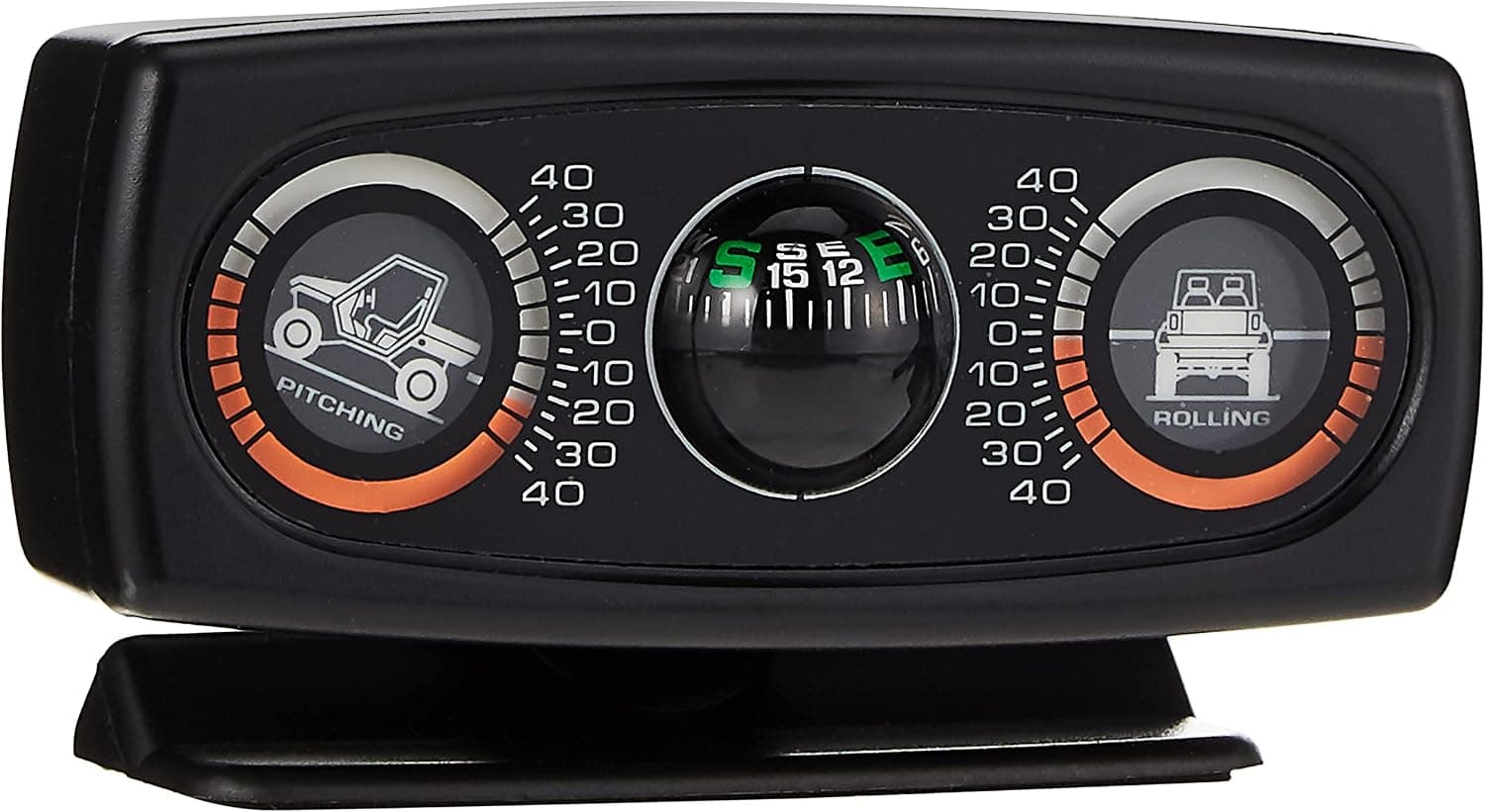 Rugged Ridge 63309.01 Clinometer, Compass, Universal