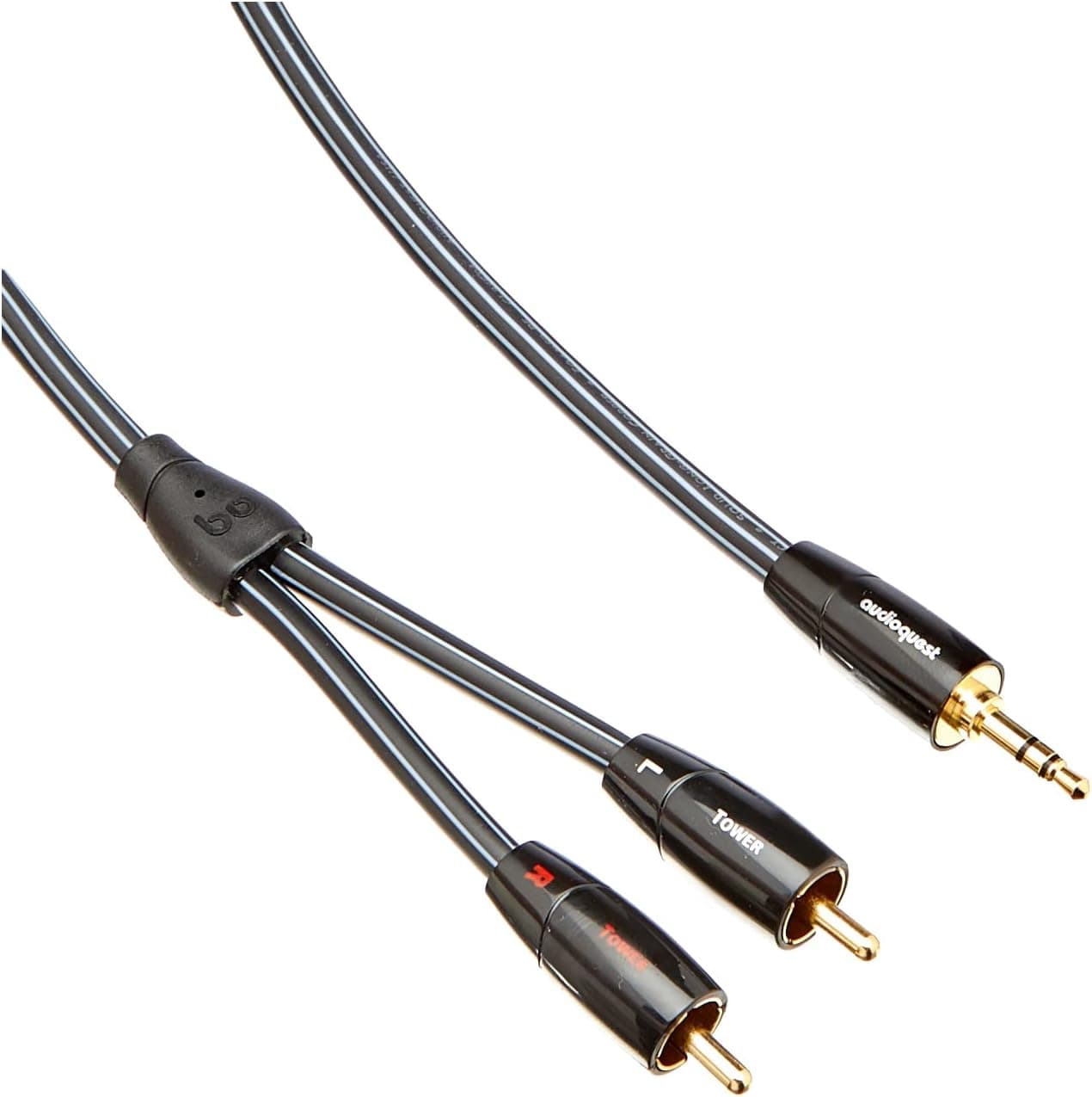 Audioquest Tower Mini-Jack RCA Cables (2m)