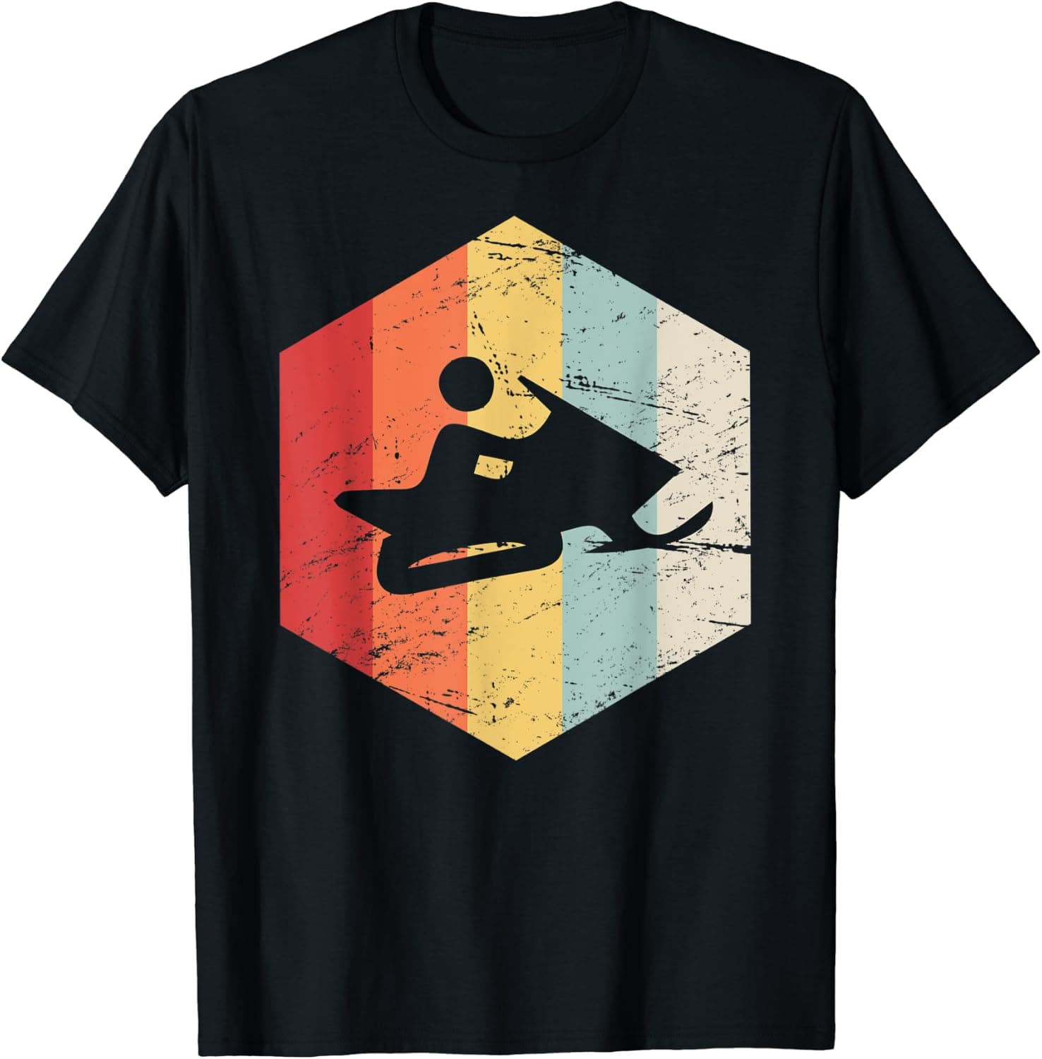 Vintage Retro Snowmobile T-Shirt
