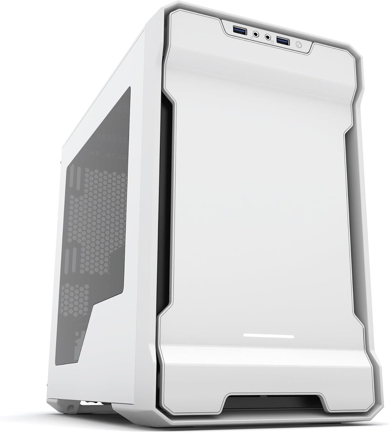 Phanteks PH-ES215P_WT Enthoo Evolv Mini iTX Tower Case, Window Case, White