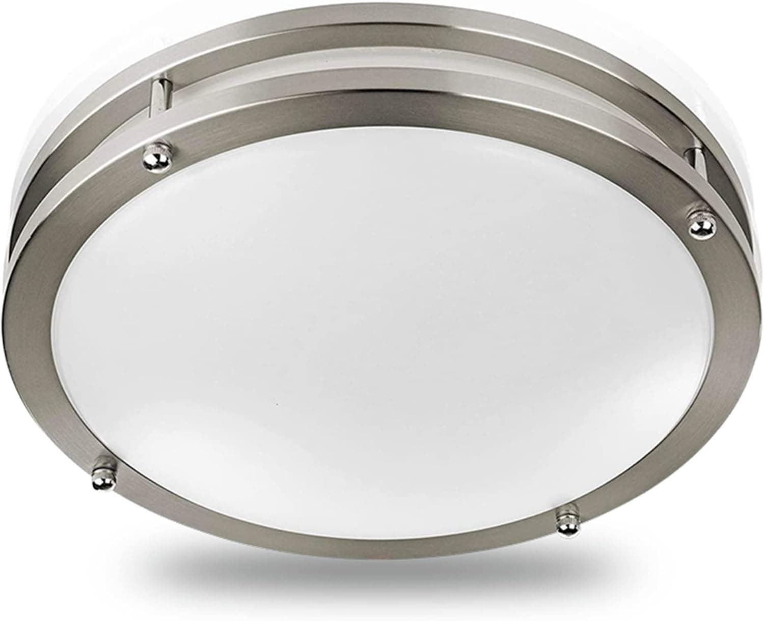Sleeklighting Modern Flush Mount Dimmable LED Ceiling Light UL & Energy Star (16” inch) 24Watt - 1700 Lumens, 3000K Soft White Glow - 50,000 Hours Life Span - Easy to Install - 80% More efficient
