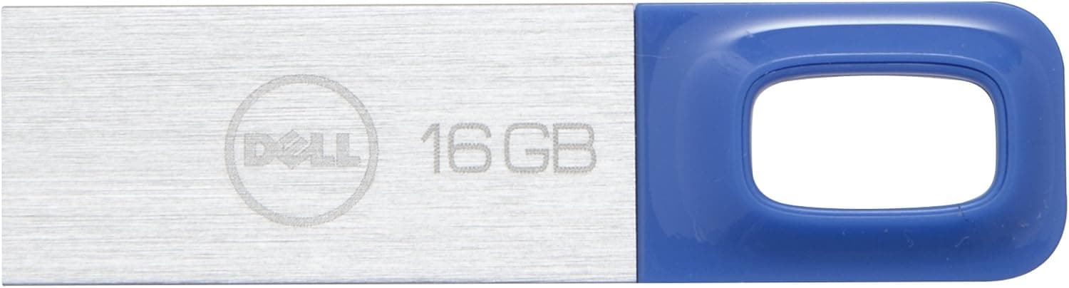 Dell 16 GB USB 2.0 Flash Drive, Blue (A8207439)
