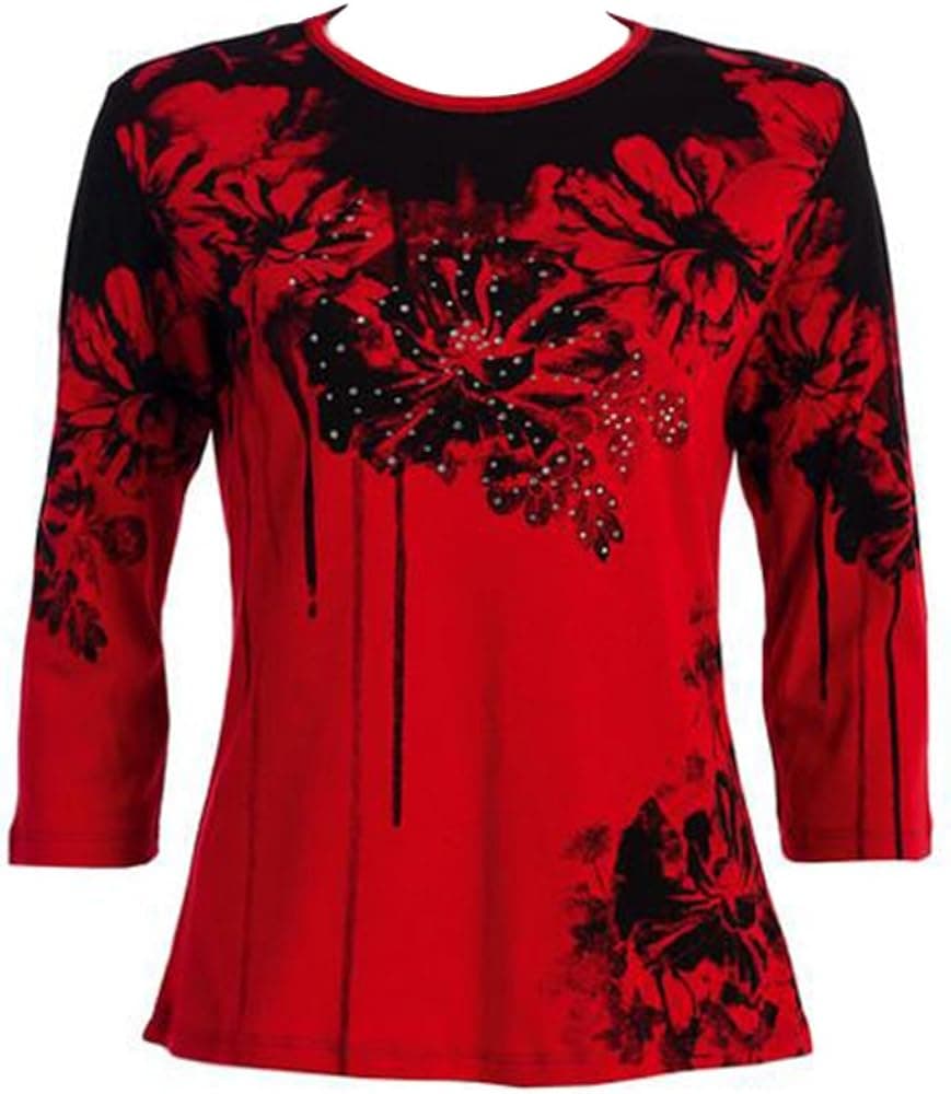 Jess & Jane Bouquet Cotton Top - 14-739