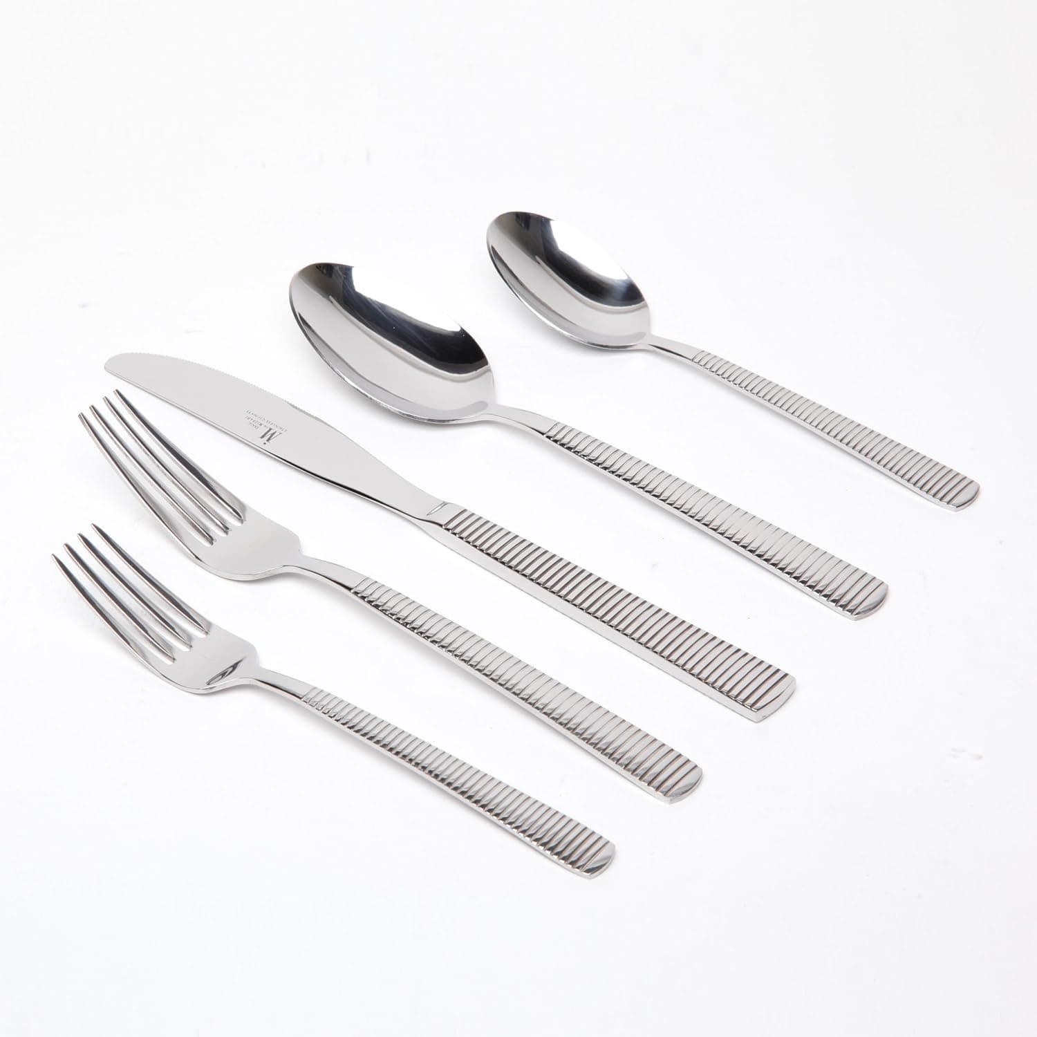 Isaac Mizrahi 20-Piece Marmontel Flatware Set