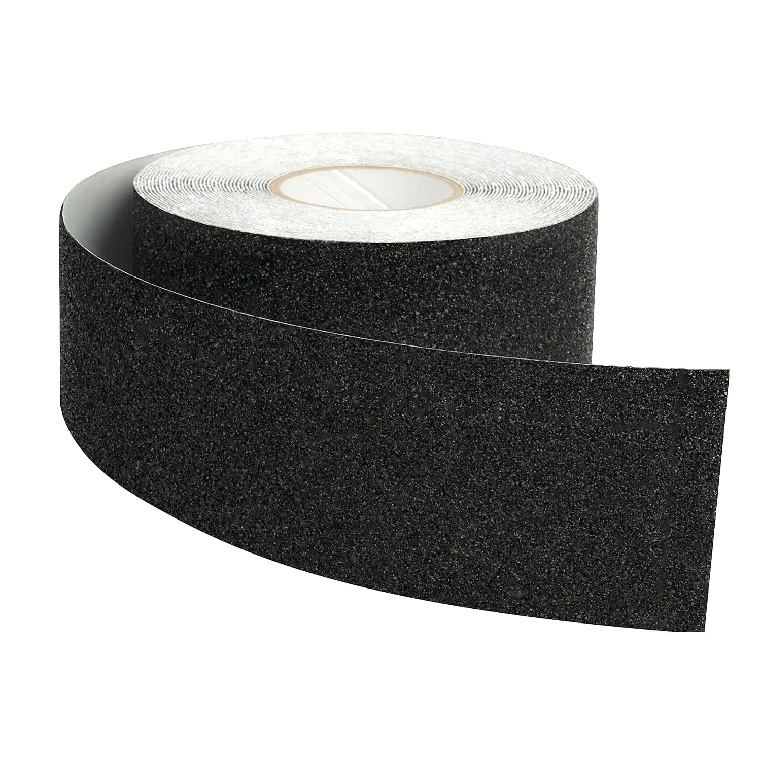 Heavy Duty Anti-Slip Grip Tape, Anti Slip Traction Tape, Non-Slip Tape, 2 Inches × 30 Foot, Black, 80 Grit, Strong Adhesive, for Staircase, Ladder, Ramp, etc.