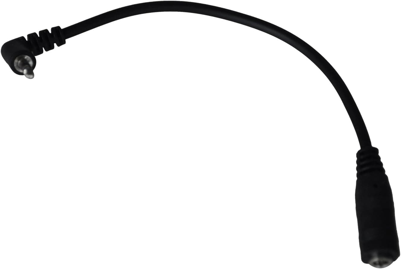 3.5mm Male to 2.5mm Female Stereo Headphone Adapter for iPhone/Black