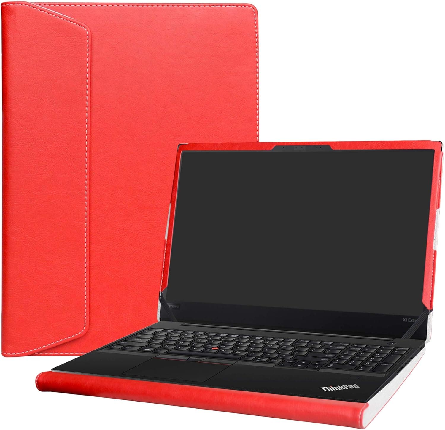 Alapmk Protective Case Cover for 15.6" Lenovo THINKPAD X1 Extreme 1st Gen/2nd Gen/Gen 3 & Lenovo THINKPAD P1 1st Gen/2nd Gen/Gen 3 Laptop[Note:Not fit THINKPAD X1 Carbon/X1 Yoga],Red