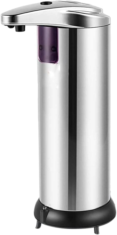 Spnnkys Foam Soap Dispenser, Automatic Soap Dispenser Touchless, Soap Dispenser with Waterproof Base, Suitable for Bathroom