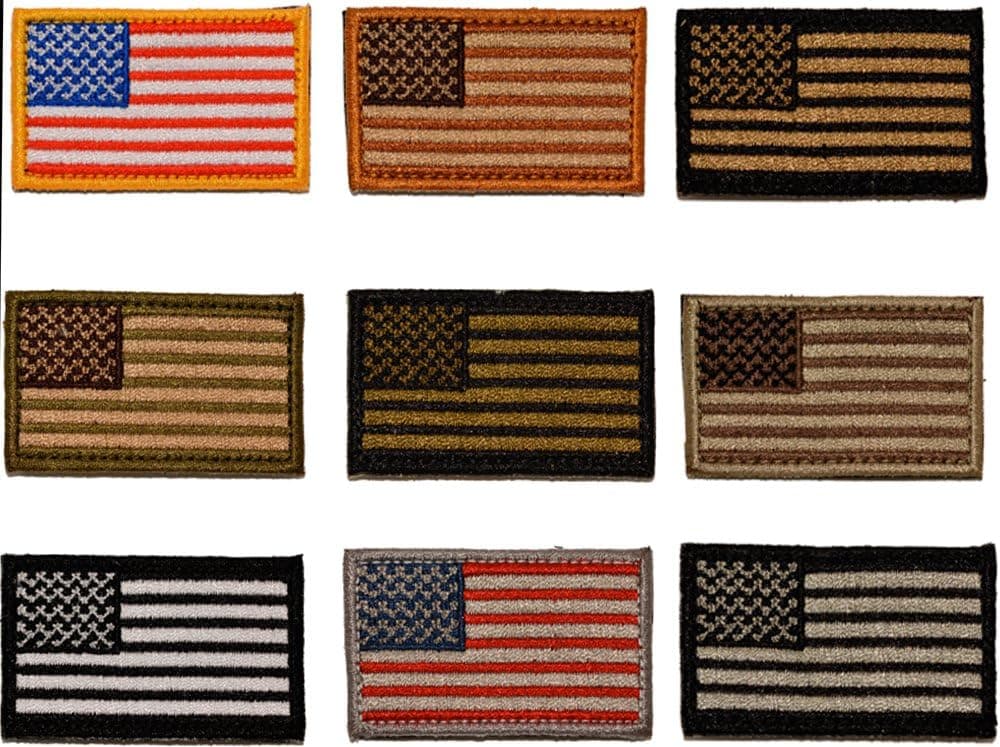 Gadsden and Culpeper 2"x1" Small USA Tactical Patch - Olive Drab