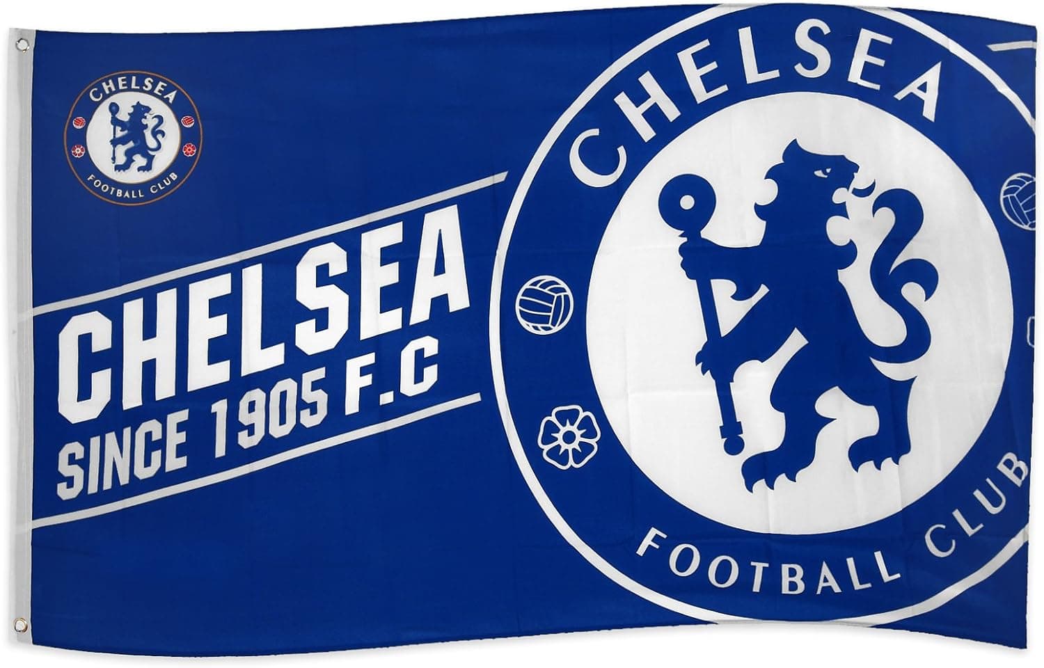 Official Chelsea FC EST Established Flag 3' x 5'