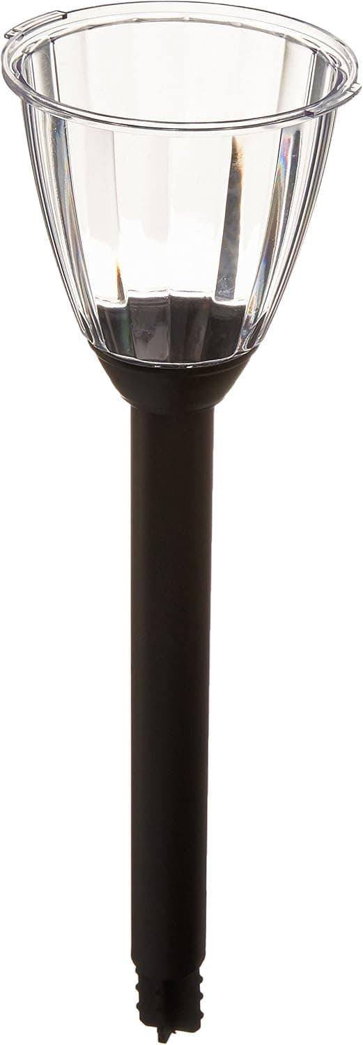 Winchance Solar Pathway Lights Stainless Steel Solar LED Stake Lights Waterproof,8 Packs Matt Black