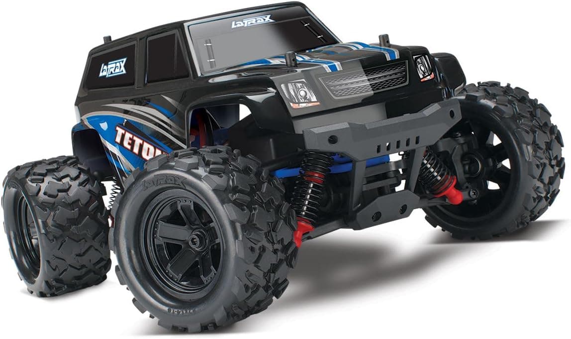 Traxxas 1/18 LaTrax Teton 4X4 Electric Monster Truck with TQ 2.4GHz Radio, Blue