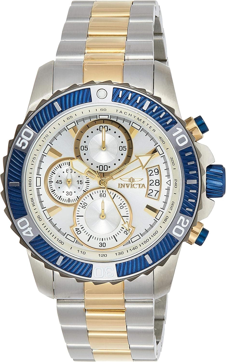 Invicta Men's 23994 Pro Diver Analog Display Quartz Two Tone Watch