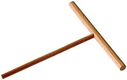 Paderno World Cuisine X5 T Crepe Spreader, Wood, L 7 1/8" x W 7 1/8"