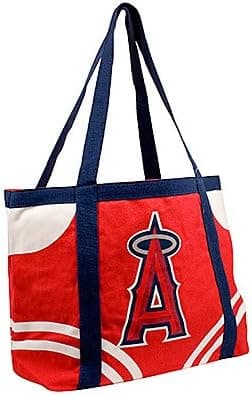 Littlearth MLB Los Angeles Angels Canvas Tote, , Los Angeles Angels