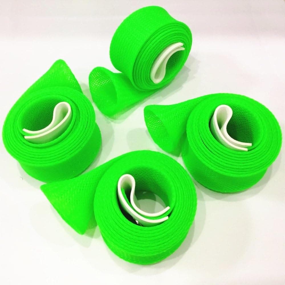 LYFZ Spinning Rod Sleeve,Fishing Rod Cover Rod Sock Protector Cover for Fly,Spinning,Casting,Sea Fishing Rod (Green)