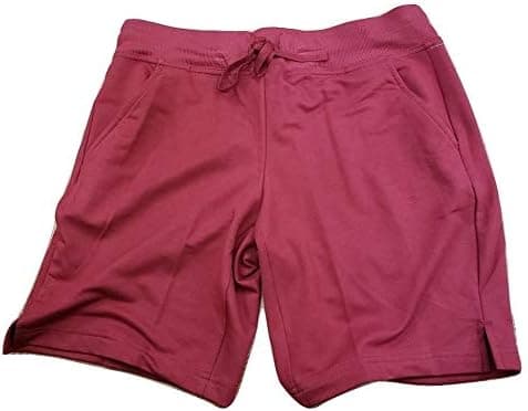 Athletic Works Women's Bermuda Shorts (3XL 22, Red Balm)