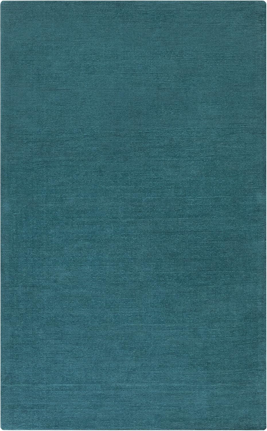 Surya Hand Loomed Casual Accent Rug, 2 by 3-Feet, Teal