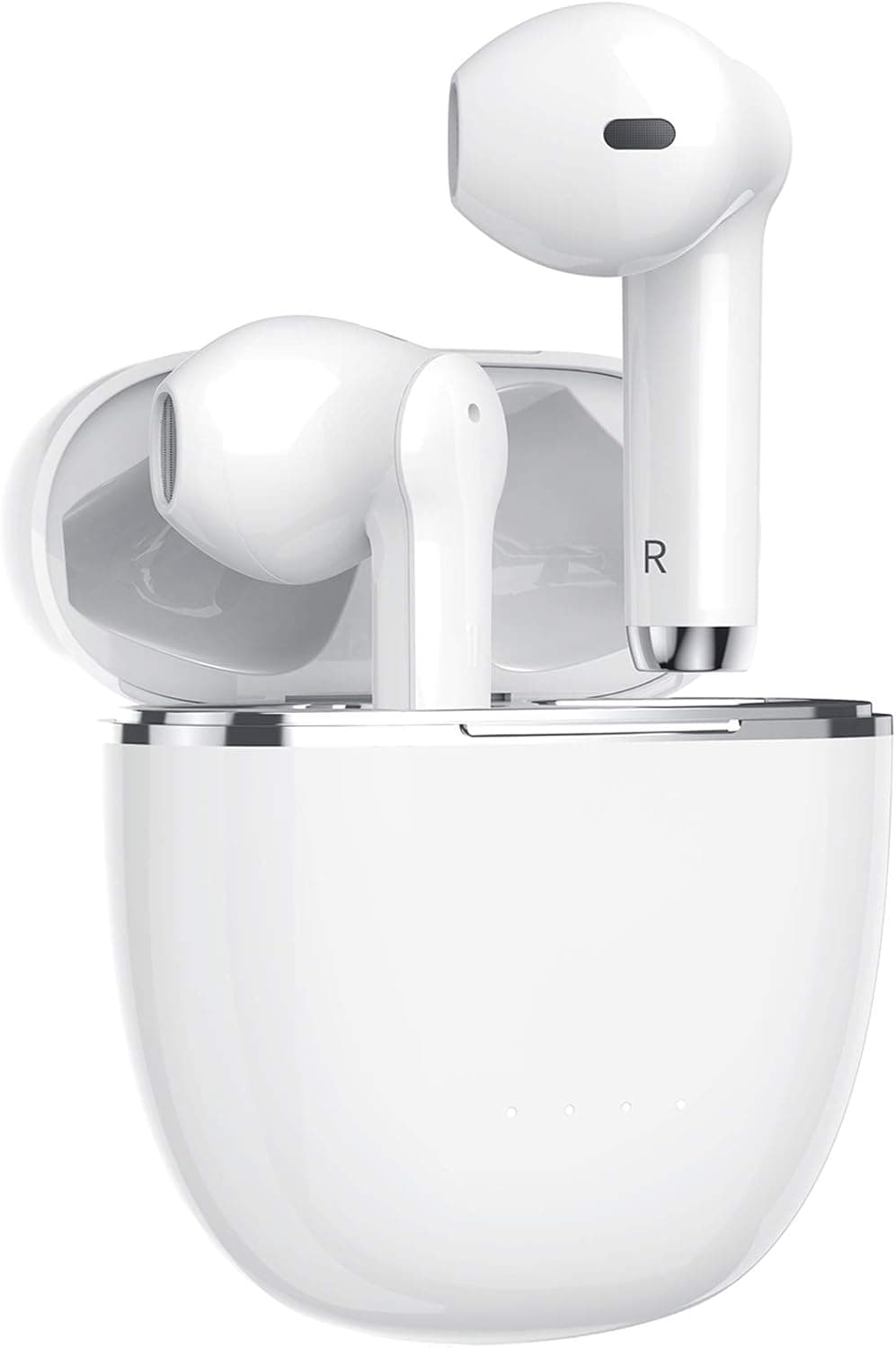 Miracase Wireless Earbuds with 4 Mic CVC 8.0 Noise Reduction, Apt-X Punchy Deep Bass, 2 in 1 Modes [Sport&Leisure], Touch Control, 30 Hrs Playtime, Wireless Earbuds Bluetooth 5.0 for Sport/Work/Music