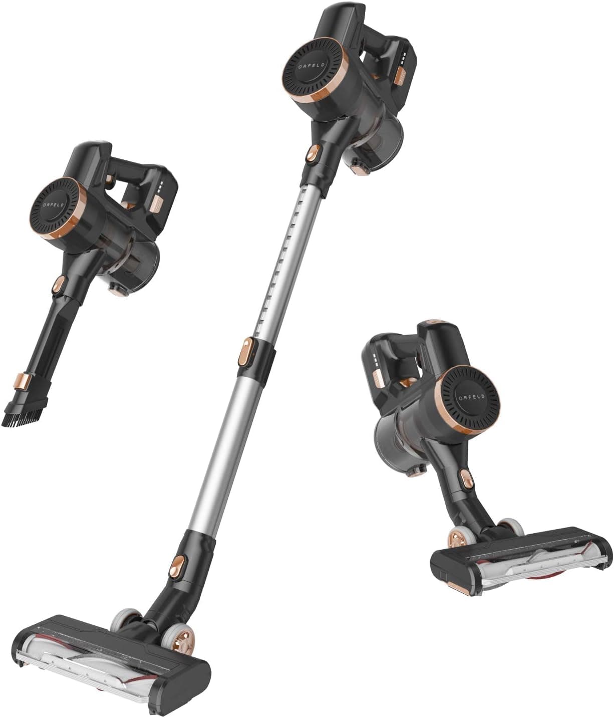 ORFELD Cordless Vacuum Cleaner (Orange 2)