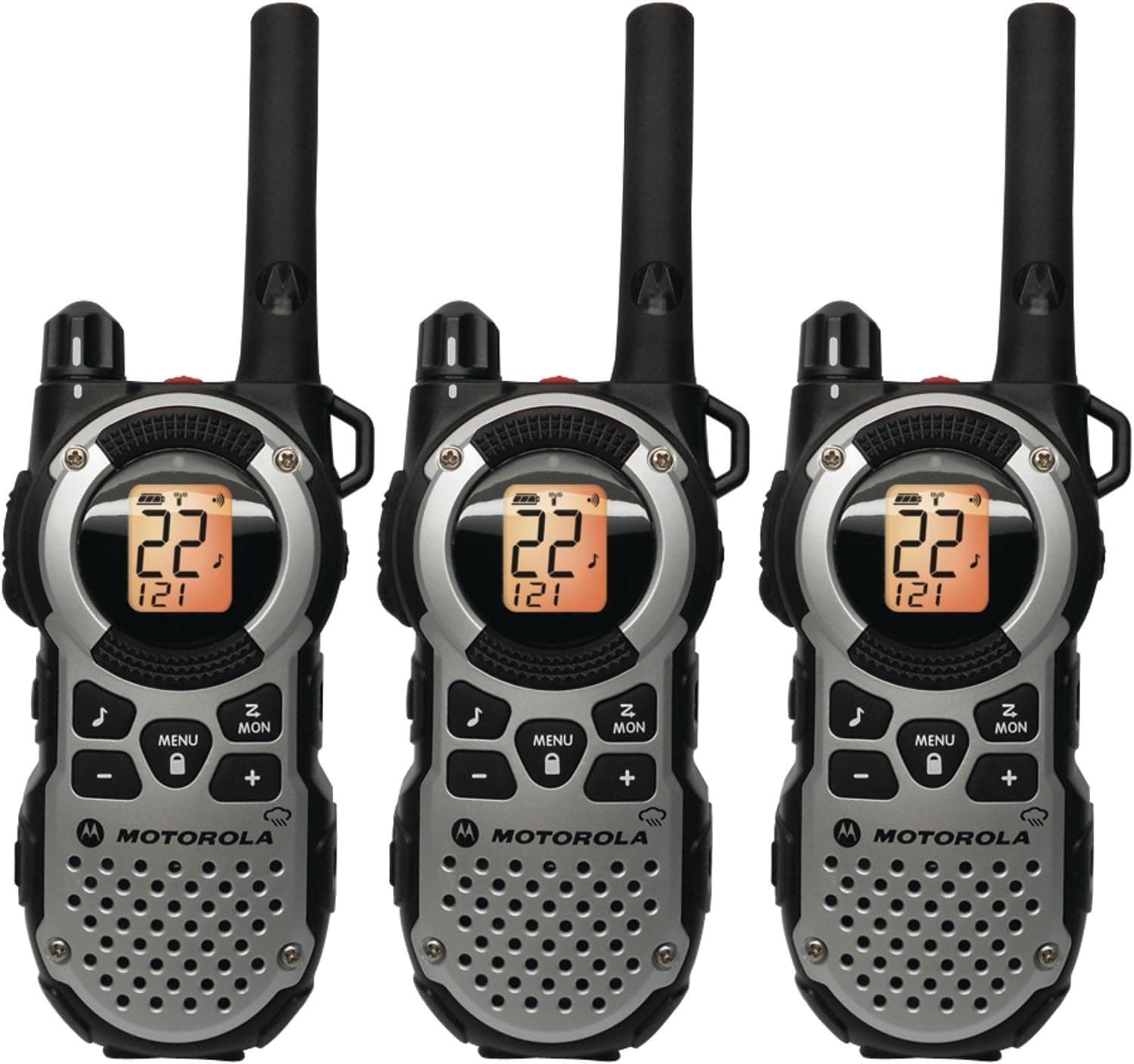 MTRMT352TPR - MOTOROLA MT352TPR 35-Mile Talkabout 2-Way Radios Weatherproof (3) Pack