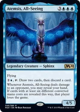Magic: The Gathering - Atemsis, All-Seeing - Foil - Core Set 2020