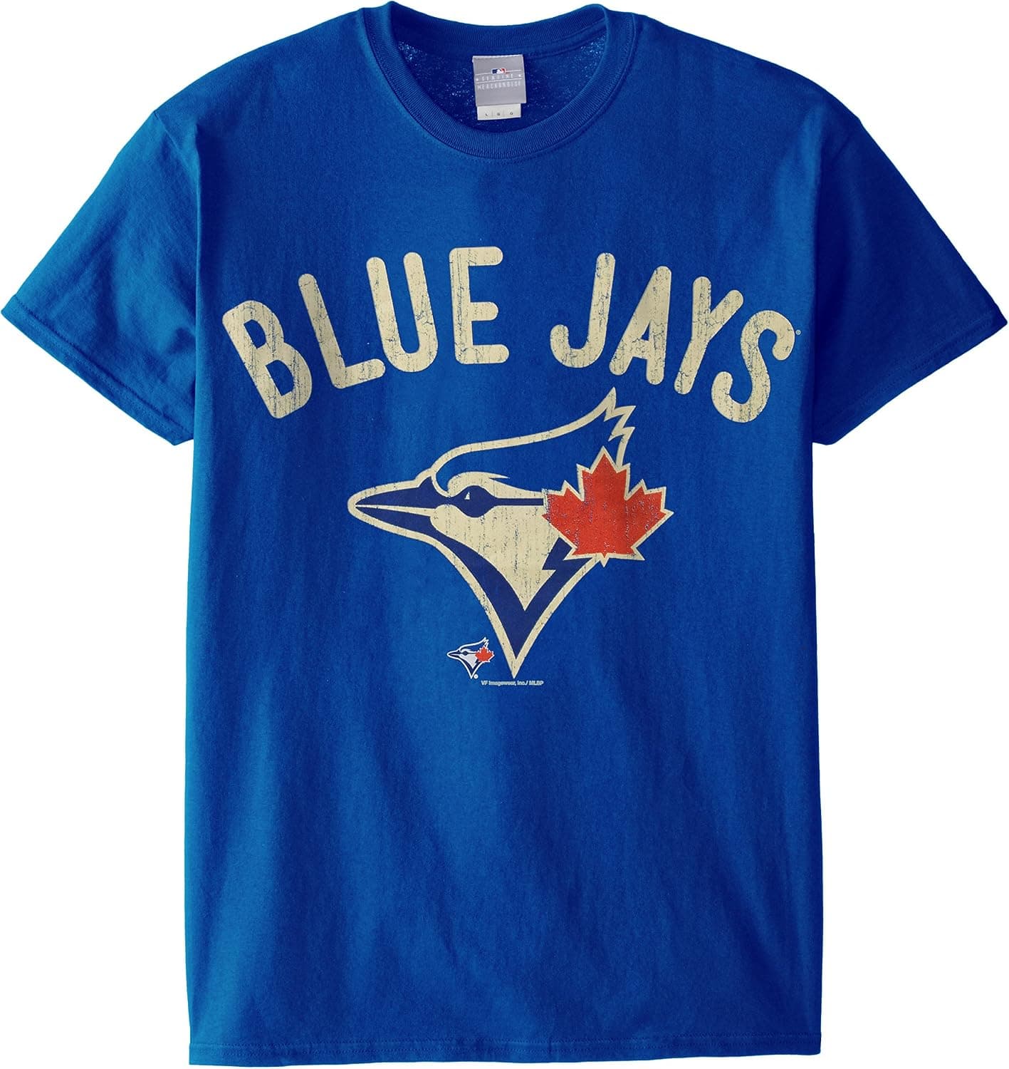 MLB Toronto Blue Jays Men's 58W Tee, Royal, Large