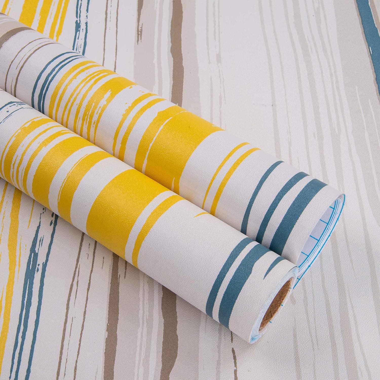Peel and Stick Colorful Wallpaper 17.71"×118" Modern Paper Self Adhesive Removable Wallpaper Vinyl Self Decorative for Bedroom Living Room Countertop Drawer Table Shelf Liner