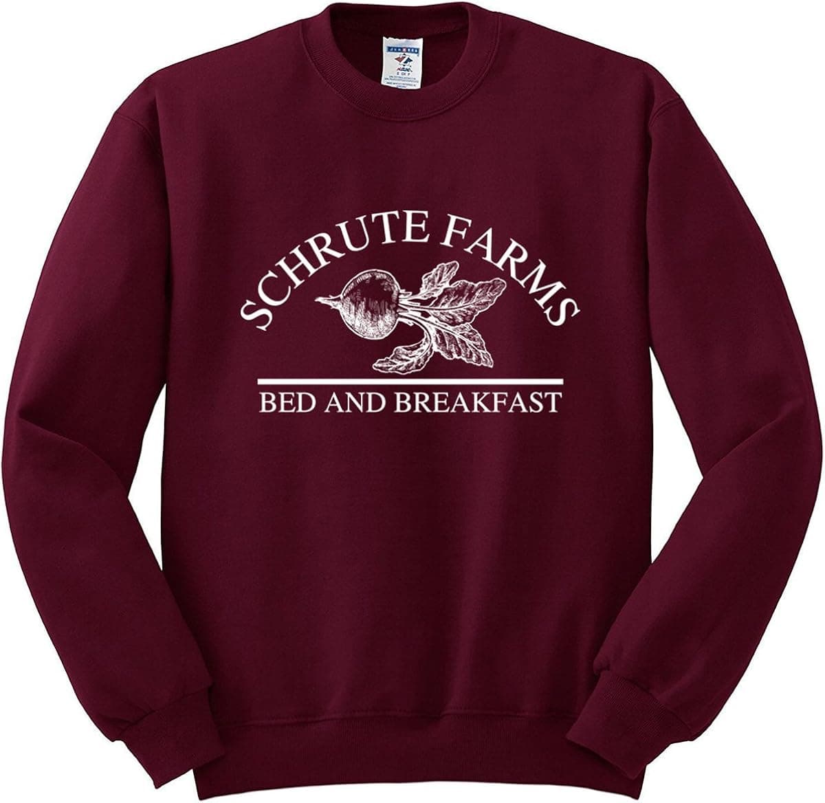 Nuff Said Schrute Farms Beets Bed and Breakfast Sweatshirt Sweater Pullover - Unisex