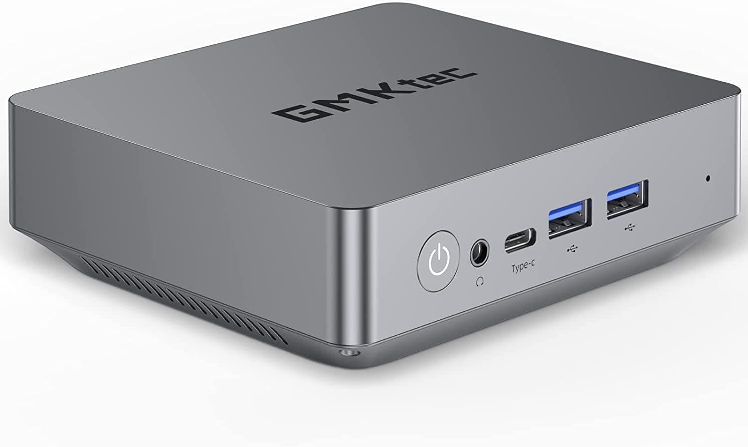 GMKtec Mini PC AMD Ryzen 5 5600U Processor(up to 4.2GHz), Gaming PC 16GB RAM/512GB PCIe,Desktop Computers with 4K@60Hz Display,WiFi 6E,BT5.2,Dual HDMI Type-C for Gaming Business Study Home