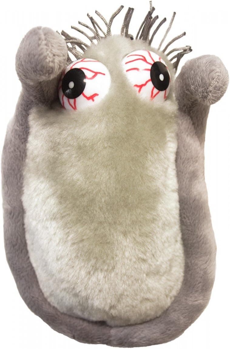 GIANTmicrobes Zombie Virus Plush – Educational and Unique Novelty Gift, Includes Information Card, Great Gift for Educators, Lab Professionals, Microbiologists, Virologists and Zombie Fans