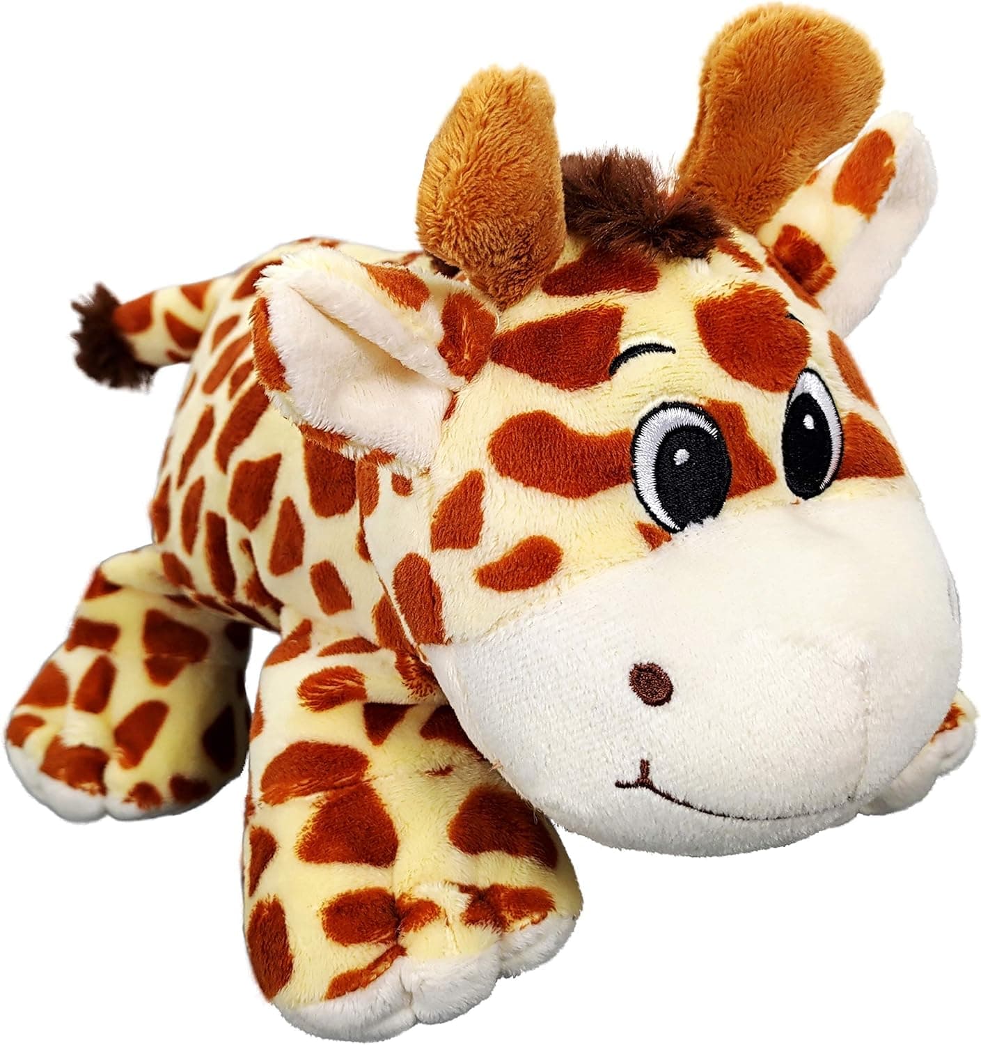 Anico Collectible Plush Toy Laying Down, Stuffed Animal, Giraffe, 13 Inches Tall