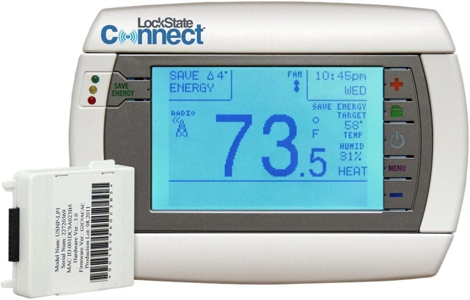 LockState Connect LS-90 Programmable Thermostat